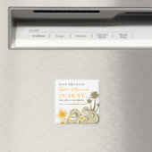 Aimant Vagues tropicales Plage d'Hibiscus Jaune Enregistr (In Situ (Lave-vaisselle))