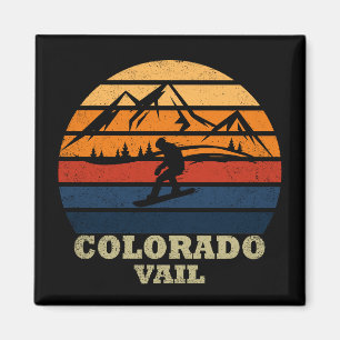 Aimant Vail Colorado vintage