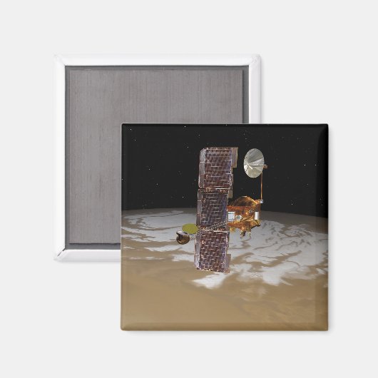 Aimant vaisseau spatial Mars Odyssey (Recto/Verso)