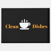 Aimant Vaisselle propre (Recto)