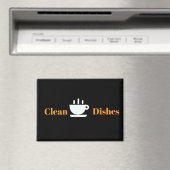 Aimant Vaisselle propre (In Situ (Lave-vaisselle))