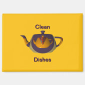 Aimant Vaisselle propre (Recto)