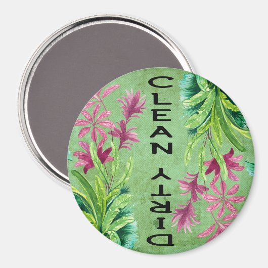 Aimant Vaisselle propre Vaisselle Reversible Lave-vaissel (Recto/Verso)