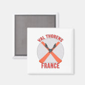 Aimant Val Thorens, France (Recto/Verso)