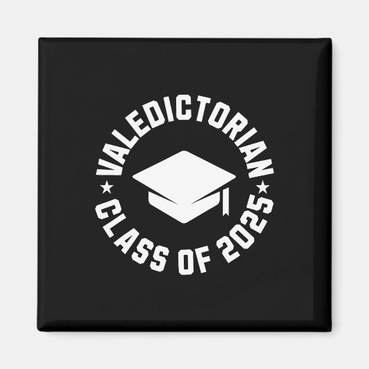 Aimant Valedictorian Cl Of 2025 Graduation (Devant)