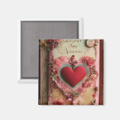 Aimant valentine caerd (Recto/Verso)