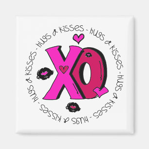 Aimant Valentine Hugs et baisers