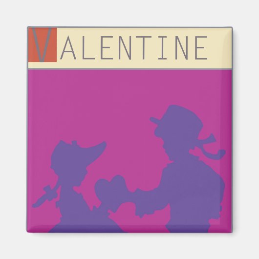 Aimant <Valentine>par Steve Collier (Devant)