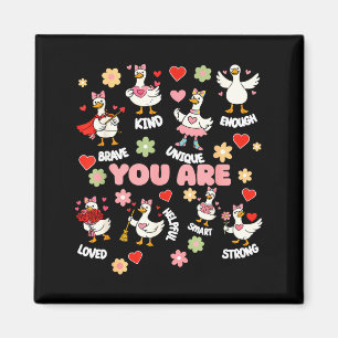 Aimant Valentine Professeur Vous Êtes Oie Mignon Enseigne