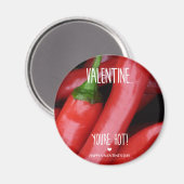 Aimant Valentine, tu as chaud ! (Recto/Verso)