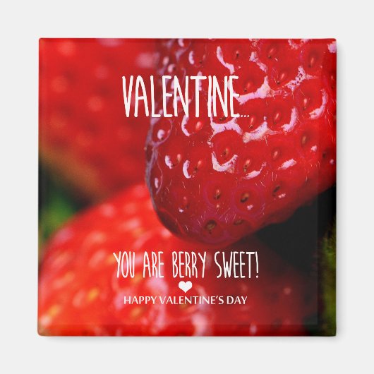 Aimant Valentine, tu es mignonne ! (Devant)
