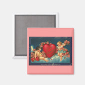 Aimant Valentine Victorienne À Ma Valentine (Recto/Verso)