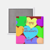 Aimant ValentineDayColors (Recto/Verso)