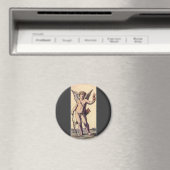Aimant Valentines Cupid Blindfoldfold, Carte Tarot Vintag (In Situ (Lave-vaisselle))