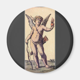 Aimant Valentines Cupidon Bander les Yeux, Carte de Tarot
