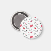 Aimant Valentine's Hearts Arrow sans couture (Recto/Verso)