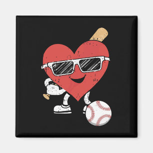 Aimant Valentines Jour Baseball Mignonne Sports Hommes Ga