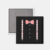 Aimant Valentines Jour Suspendants Et Coeurs Bow Cravates (Recto/Verso)