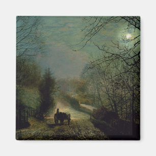 Aimant Vallée de forge de John Atkinson Grimshaw