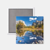 Aimant Vallée de Yosemite à l'automne (Recto/Verso)
