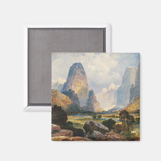 Aimant Vallée des eaux de Babbling dans l'Utah méridional (Recto/Verso)