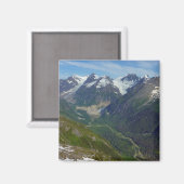 Aimant Vallée glaciaire alaskienne (Recto/Verso)