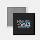 Aimant Valse 2024 Election Kamala Harris Tim Waltz 2024 2 (Recto/Verso)
