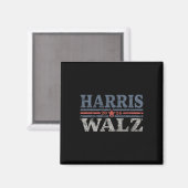 Aimant Valse 2024 Election Kamala Harris Tim Waltz 2024 3 (Recto/Verso)