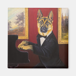 Aimant Valse de piano du berger allemand