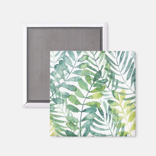 Aimant Valse Frond - Feuilles Frond Palm (Recto/Verso)