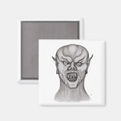 Aimant Vampir noir et blanc (Recto/Verso)