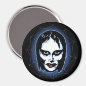 Aimant Vampire Girl (horreur) (Recto/Verso)
