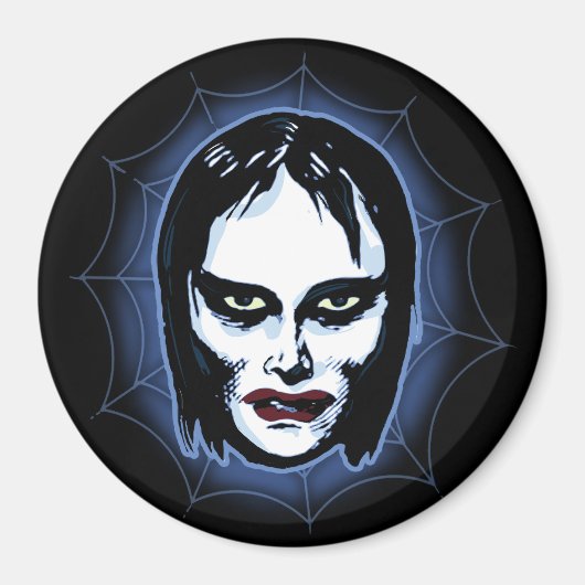 Aimant Vampire Girl (horreur) (Devant)