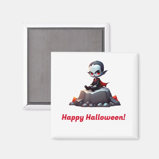 Aimant Vampire mignon (Recto/Verso)