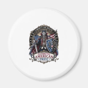 Aimant Vampire Patriotique Liberté Seigneur Horreur Monst