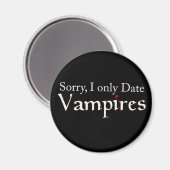 Aimant Vampire Vampires Fan Halloween (Recto/Verso)