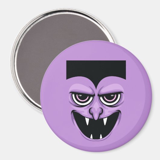 Aimant Vampires d'Halloween (Recto/Verso)