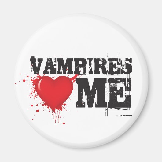Aimant Vampires Heart Me (Devant)