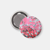 Aimant Van Gogh Almond Blossoms Rouge bleu (Recto/Verso)