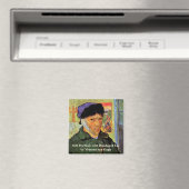Aimant Van Gogh ; Autoportrait avec l'oreille coupée (In Situ (Lave-vaisselle))