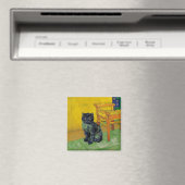 Aimant Van Gogh Black Cat (In Situ (Lave-vaisselle))