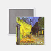 Aimant Van Gogh : Café Terrasse en soirée (Recto/Verso)