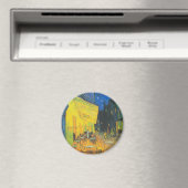 Aimant Van Gogh Café Terrasse Rue Française Scène (In Situ (Lave-vaisselle))