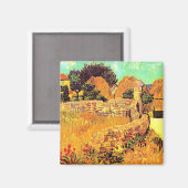Aimant Van Gogh - Ferme en Provence (Recto/Verso)