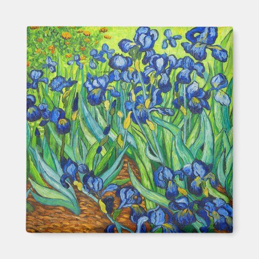 Aimant Van Gogh Irises (Devant)