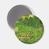 Aimant Van Gogh - Le Jardin de Daubigny, (Recto/Verso)