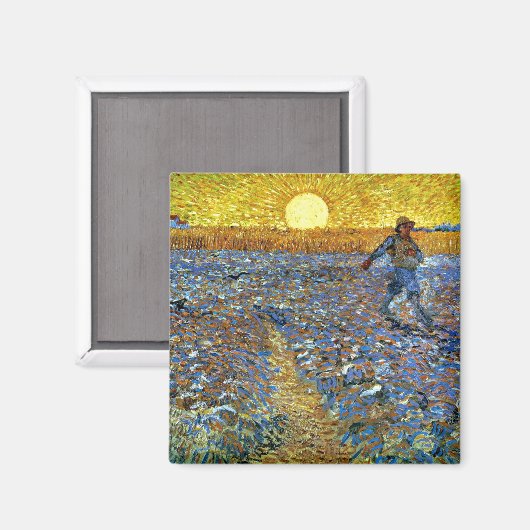 Aimant Van Gogh - Le Sower (Recto/Verso)