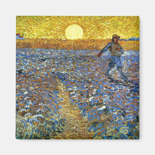 Aimant Van Gogh - Le Sower (Devant)