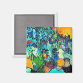 Aimant Van Gogh - Les Arenes, célèbre peinture (Recto/Verso)