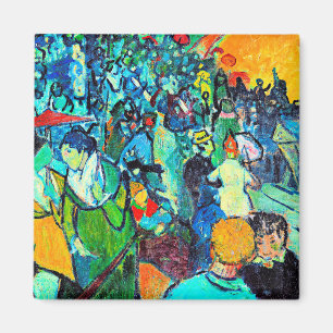 Aimant Van Gogh - Les Arenes, célèbre peinture